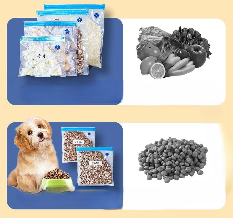 BOLSA COMPRESION PARA ALIMENTOS