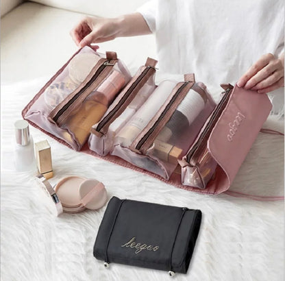 COSMETIQUERA 4 EN 1 TIPO CUERO